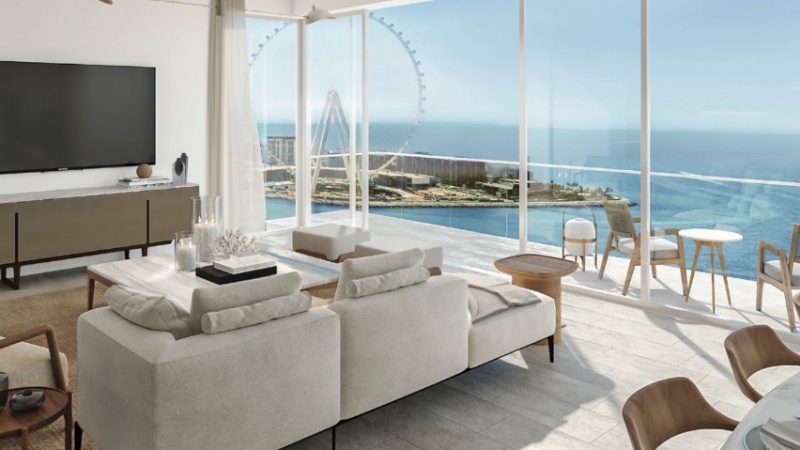 новая, квартира, 1 спальня, собственный пляж, бассейн, детские площадки, тренажерный зал, сауна, Jumeirah Beach Residence, Дубаи, ОАЭ, купить